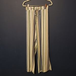 Striped Wide Leg Pants